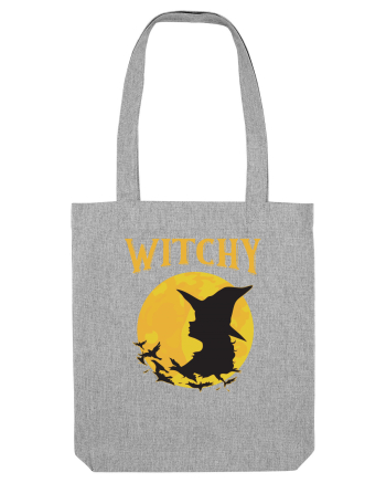 cu desene de Halloween - Witchy Heather Grey