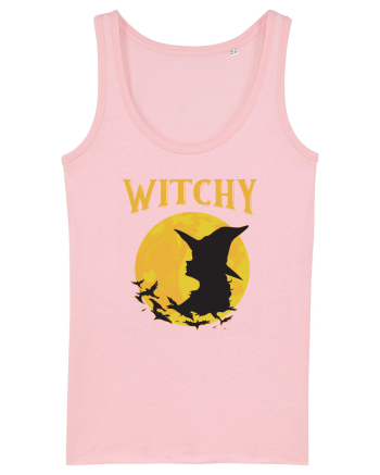 cu desene de Halloween - Witchy Cotton Pink