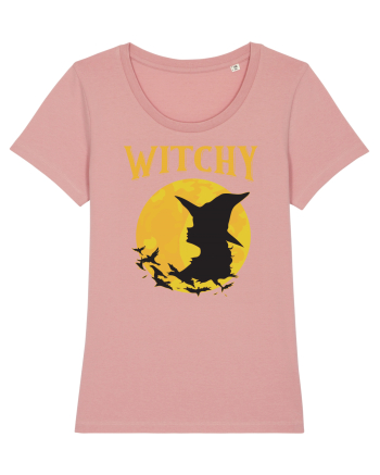 cu desene de Halloween - Witchy Canyon Pink