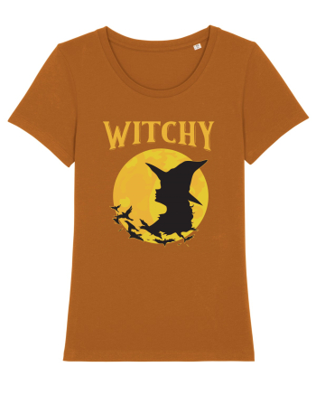 cu desene de Halloween - Witchy Roasted Orange