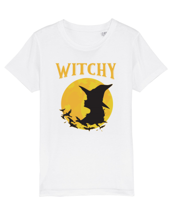 cu desene de Halloween - Witchy White