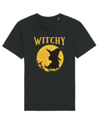 cu desene de Halloween - Witchy Black