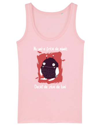 cu desene de Halloween - Nu mi-e frica de nimic Cotton Pink