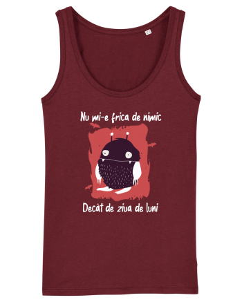 cu desene de Halloween - Nu mi-e frica de nimic Burgundy