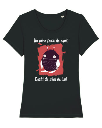cu desene de Halloween - Nu mi-e frica de nimic Black