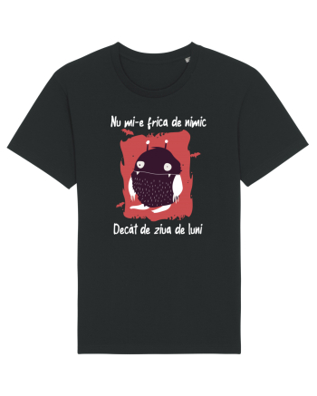 cu desene de Halloween - Nu mi-e frica de nimic Black