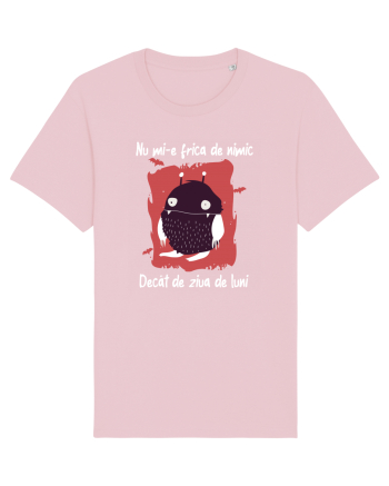 cu desene de Halloween - Nu mi-e frica de nimic Cotton Pink