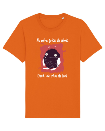 cu desene de Halloween - Nu mi-e frica de nimic Bright Orange