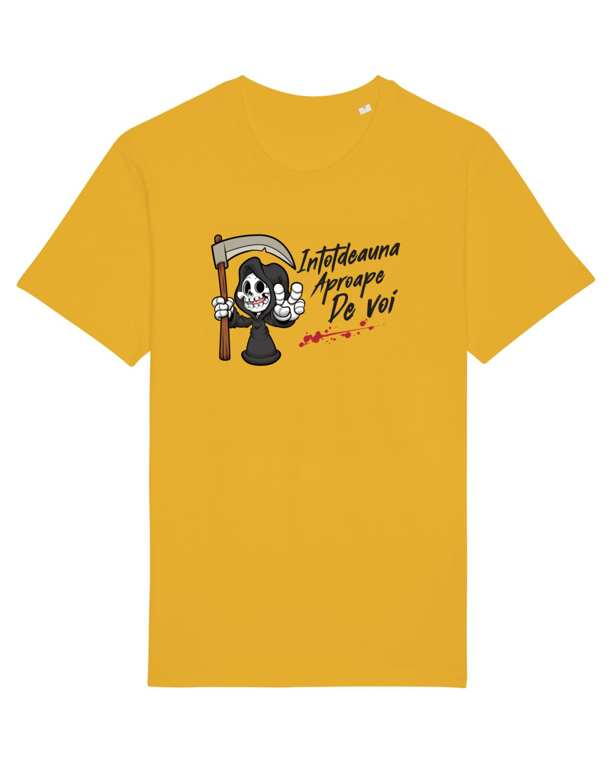 Tricou mânecă scurtă Unisex Rocker Spectra Yellow