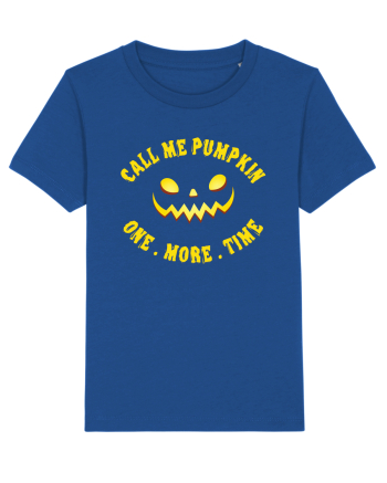 cu desene de Halloween - Call me pumpkin Majorelle Blue