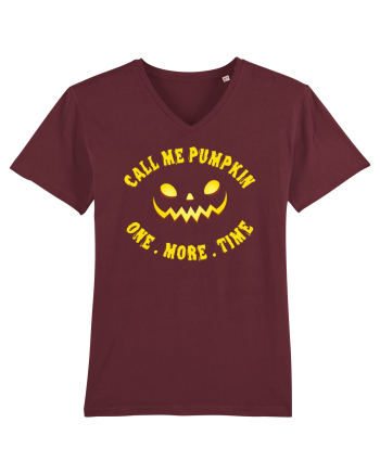 cu desene de Halloween - Call me pumpkin Burgundy
