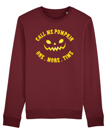 cu desene de Halloween - Call me pumpkin Burgundy