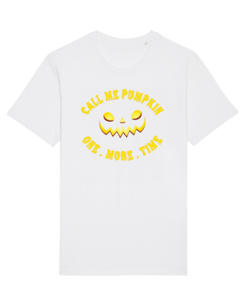 cu desene de Halloween - Call me pumpkin White
