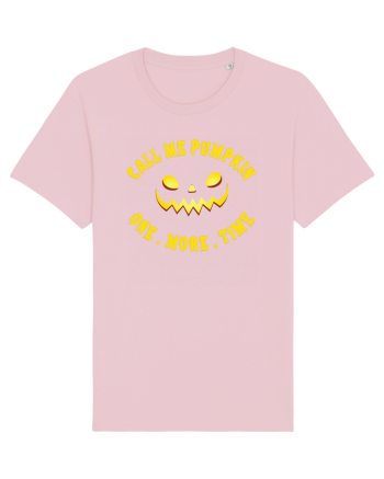 cu desene de Halloween - Call me pumpkin Cotton Pink