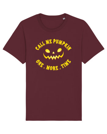 cu desene de Halloween - Call me pumpkin Burgundy