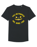 cu desene de Halloween - Call me pumpkin Tricou mânecă scurtă guler larg Bărbat Skater