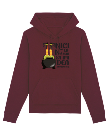 cu desene de Halloween - Nici ea n-a vrut sa-mi dea bomboane Burgundy