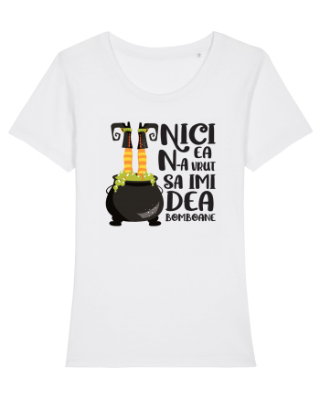 cu desene de Halloween - Nici ea n-a vrut sa-mi dea bomboane White