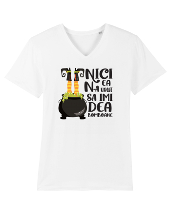 cu desene de Halloween - Nici ea n-a vrut sa-mi dea bomboane White