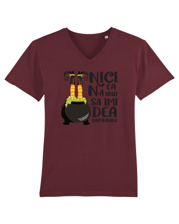 cu desene de Halloween - Nici ea n-a vrut sa-mi dea bomboane Burgundy