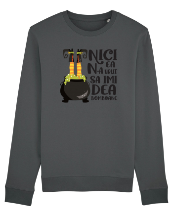 cu desene de Halloween - Nici ea n-a vrut sa-mi dea bomboane Anthracite