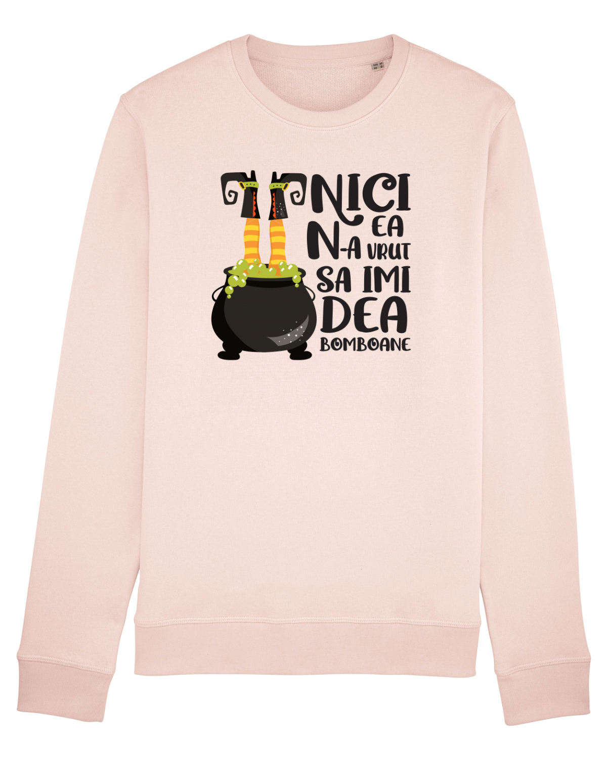Bluză mânecă lungă Unisex Rise Candy Pink
