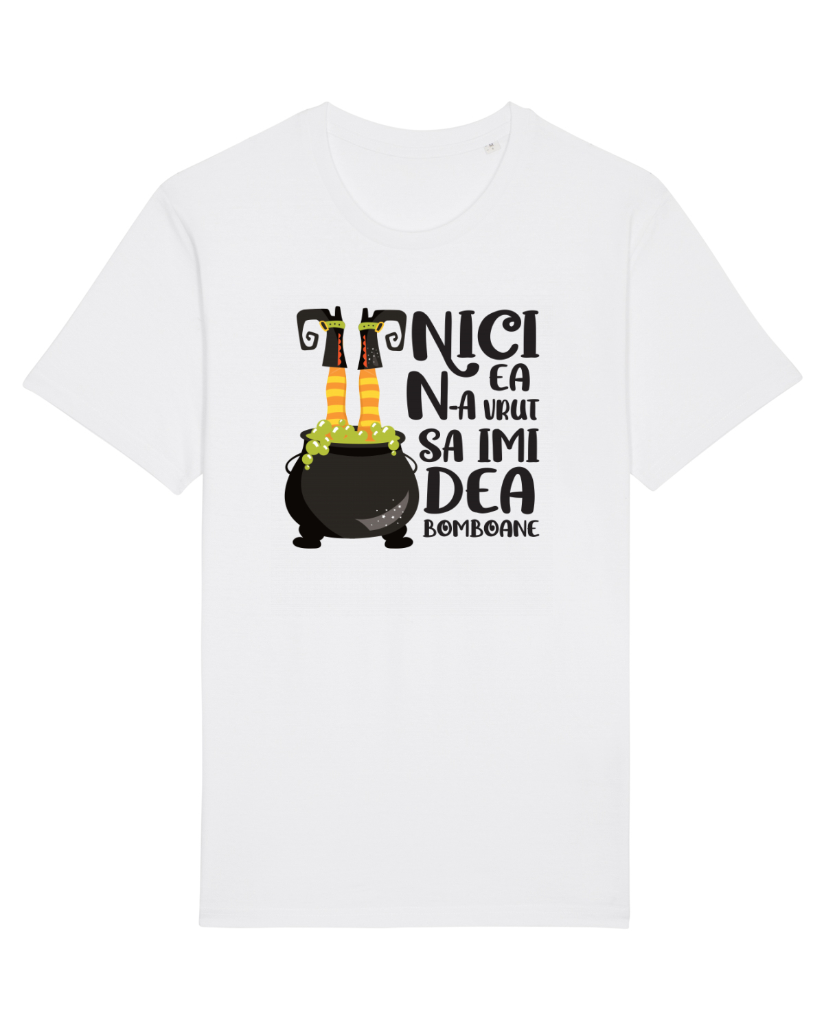 Tricou mânecă scurtă Unisex Rocker White