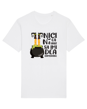 cu desene de Halloween - Nici ea n-a vrut sa-mi dea bomboane White