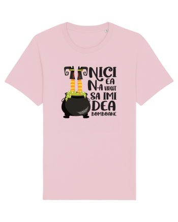cu desene de Halloween - Nici ea n-a vrut sa-mi dea bomboane Cotton Pink