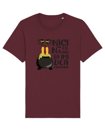 cu desene de Halloween - Nici ea n-a vrut sa-mi dea bomboane Burgundy
