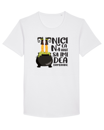cu desene de Halloween - Nici ea n-a vrut sa-mi dea bomboane White