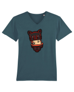 Wild And Crazy Tricou mânecă scurtă guler V Bărbat Presenter