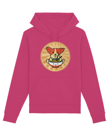 Corgi Eating Ramen Raspberry