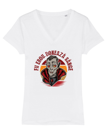 cu desene de Halloween - Fii erou doneaza sange White