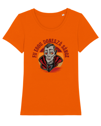 cu desene de Halloween - Fii erou doneaza sange Bright Orange