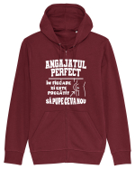 Angajatul Perfect Hanorac cu fermoar Unisex Connector