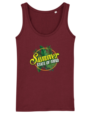 Summer State of Mind Burgundy