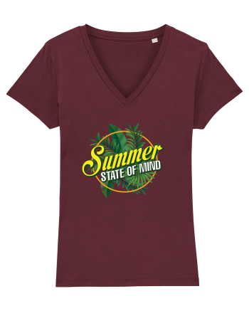 Summer State of Mind Burgundy