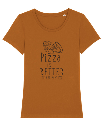 Pizza is Better Roasted Orange
