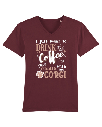 CORGI and coffee Burgundy