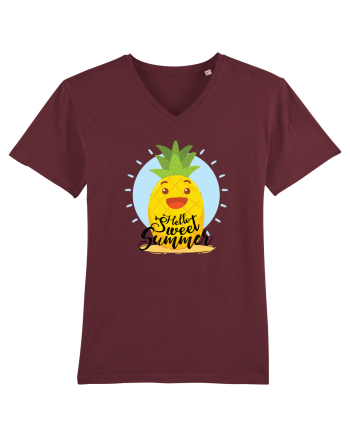Sweet Summer Ananas Burgundy