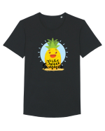 Sweet Summer Ananas Tricou mânecă scurtă guler larg Bărbat Skater