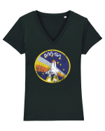 ma-sa Tricou mânecă scurtă guler V Damă Evoker