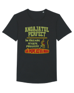 Angajatul Perfect Tricou mânecă scurtă guler larg Bărbat Skater