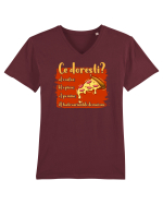 Ce doresti? Tricou mânecă scurtă guler V Bărbat Presenter