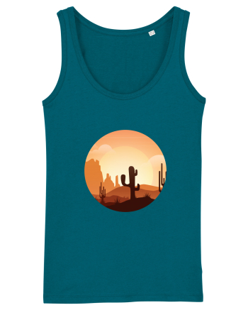Desert Cactus Ocean Depth