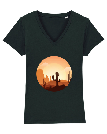 Desert Cactus Black
