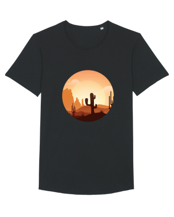 Desert Cactus Black