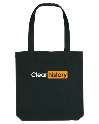 Clear history Black