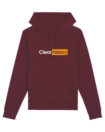 Clear history Burgundy